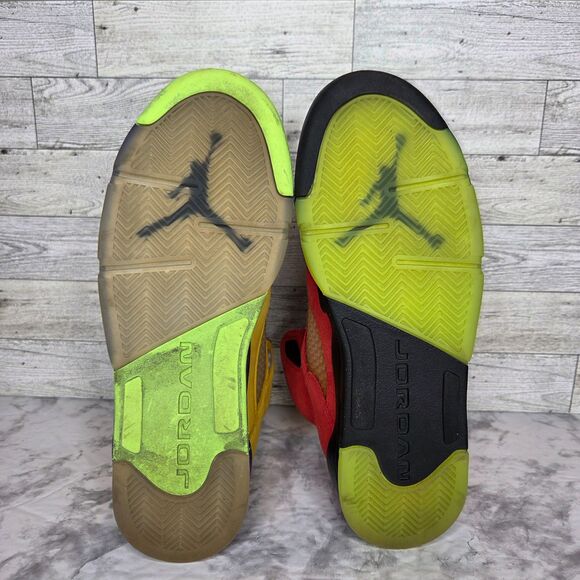 Nike Air Jordan 5 SE What The GS Size 7Y Women's 8.5 CZ6415-700 No Box - Picture 5 of 8